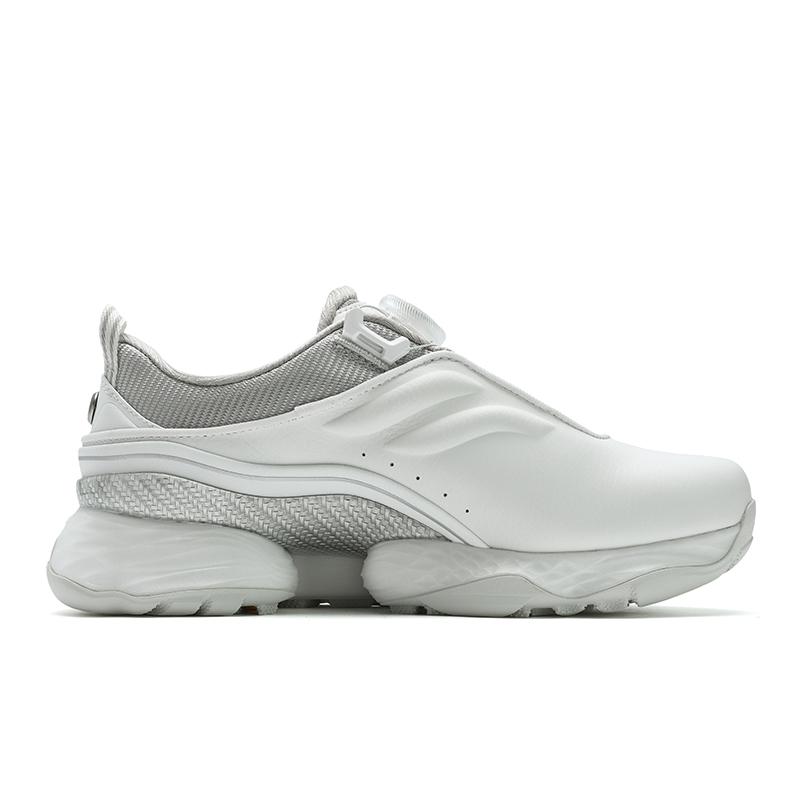 FILA Velocity GF Fashion Minimalist Comfortable Sports Waterproof Breathable Low-Top Golf Shoes Women sneaker White Gray A12W441717FBS