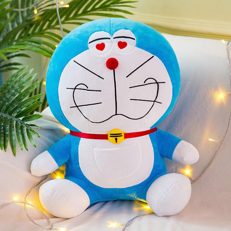 Toy Doraemon Plush Cartoon Stuffed Doll With Pp Cotton Filling Cute Kids Gift