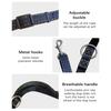 Multifunctional Jean Cloth Dog Leash Adjustable Length Free Hands Double Heads Leash for Small Medium Large Dogs Walking Running