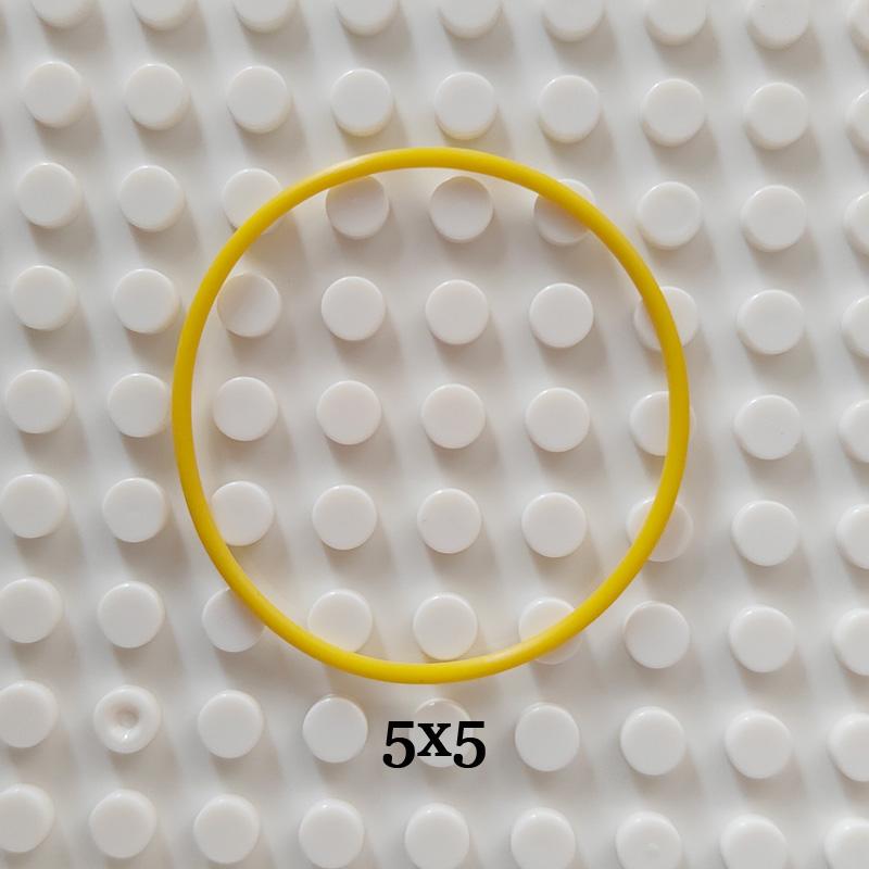 Compact Particle Building Blocks 10pcs / Lot MY OWN CREATION High Tech Rubber Band 2x2 3x3 4x4 5x5 EV3 Fitting 85543 85544 Blocks Parts Playthings