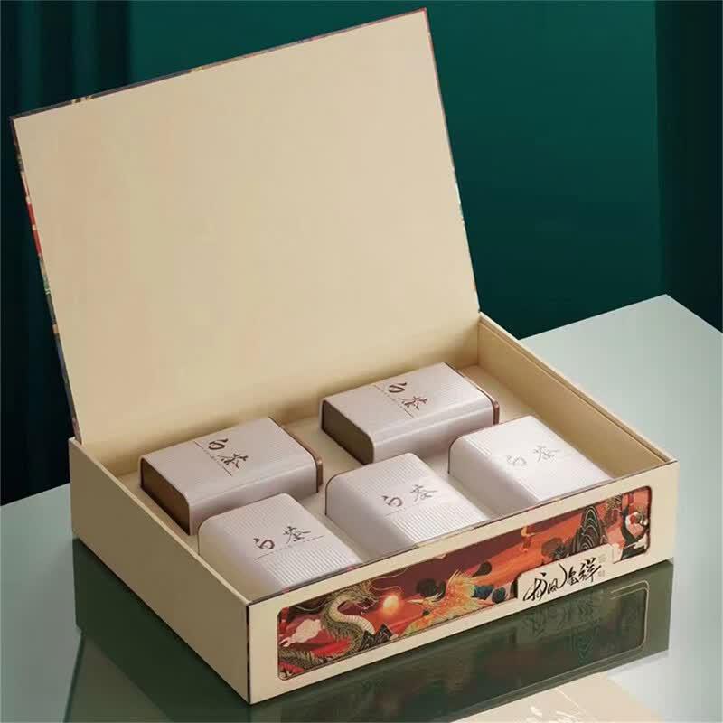 Pre-Qingming Anji White Tea Gift Set (5x50g Cans)