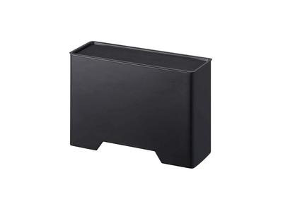 Yamazaki Jitsugyo Magnetic Mask Holder Black W19 X X Tower Mask Case Box Type Entrance Mask 4359 (Yamazaki) Approx. D6.5 H13.5cm