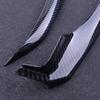 2PCS Car Carbon Fiber Texture ABS Front Bumper Lip Corner Cover Trim Sticker Fit for Toyota Camry 2018 Accessories