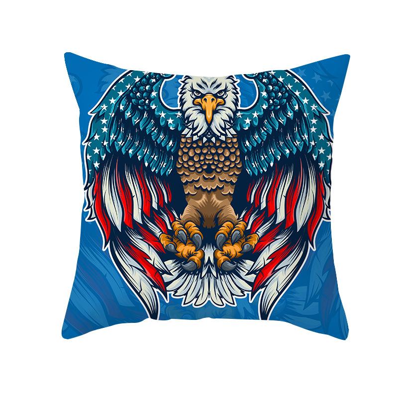 Cushion Cover Simple Peach Skin Print Cushion Cover Sofa Cushion Cover