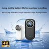 M11 Portable Magnetic Belt Screen Collar Clip Thumb Sports Camera High Definition 4K Outdoor Pet Camera Portable Recorder