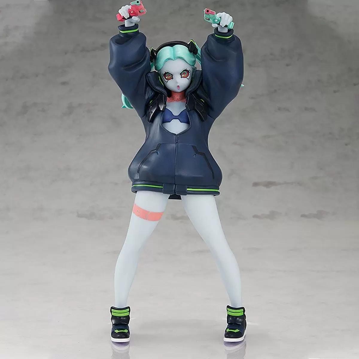

Popular Game Cyberpunk Crazy Edgerunners Rebecca Figurine Anime Action Figurine Collectible Model Toy Desktop Decoration Gift For Fans packaged
