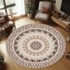 Persian Pattern Navy Blue Living Room Rug Carpet Mat Home Decoration Non Slip Floor Vintage Style Area Rug Boho Chic