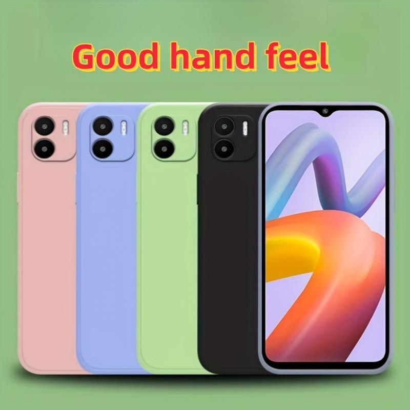 Noble Fashion Solid Colour Shockproof Protective Liquid Silicone Phone Case For Redmi A1 / A2