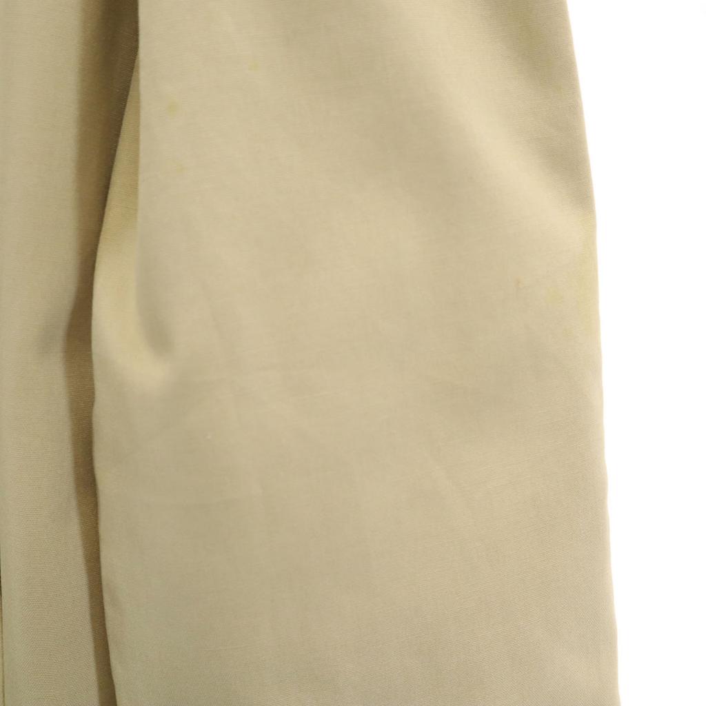 Burberrys 80s 90s Made In England Old Stainless Collar Coat Beige Women Used