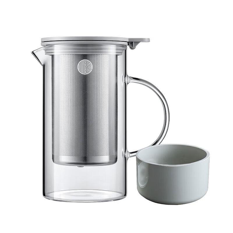 Buydeem Glass Tea Pot with Infuser, 800ml