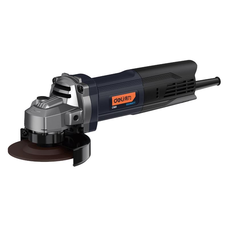 Deli C661 950W 100mm Angle Grinder CN Plug (adapter Included)