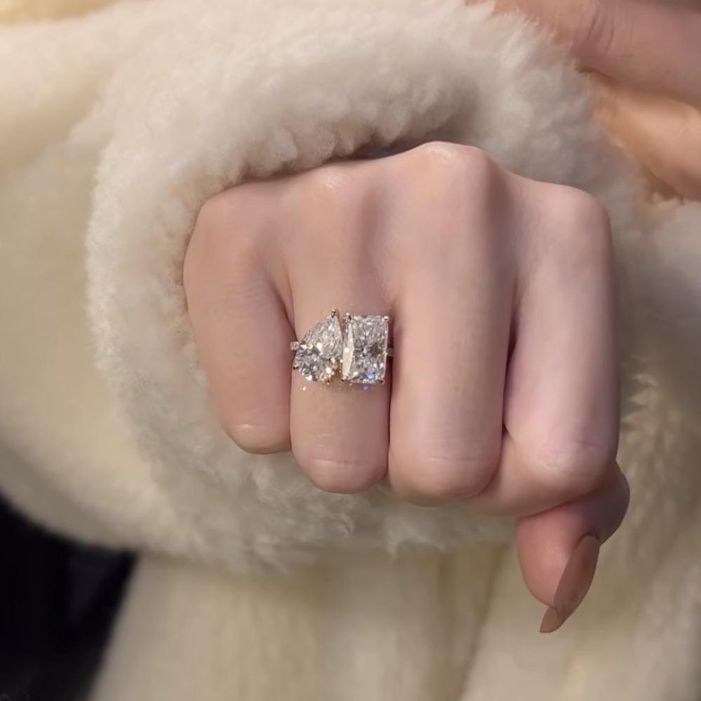 Neuer Brombeer-Paarring für Herren und Damen, kalter Wind, Nische, Persönlichkeit, Modetrend, Ring-Accessoires