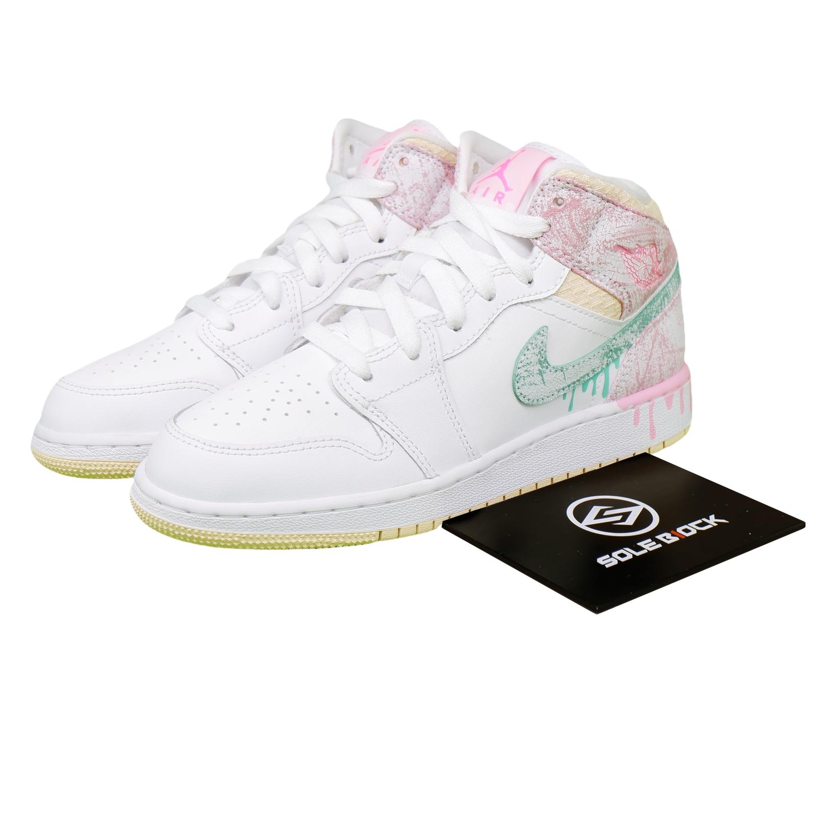 Air Jordan Air Jordan 1 Mid SE Мороженое GS DD1666-100 38.5