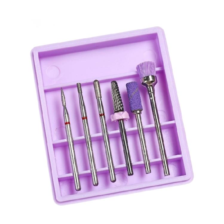 Nail Bits for Nail Drills Complete Manicure Accessories Set Safe Cutter Bit DIY Nail Preparation System