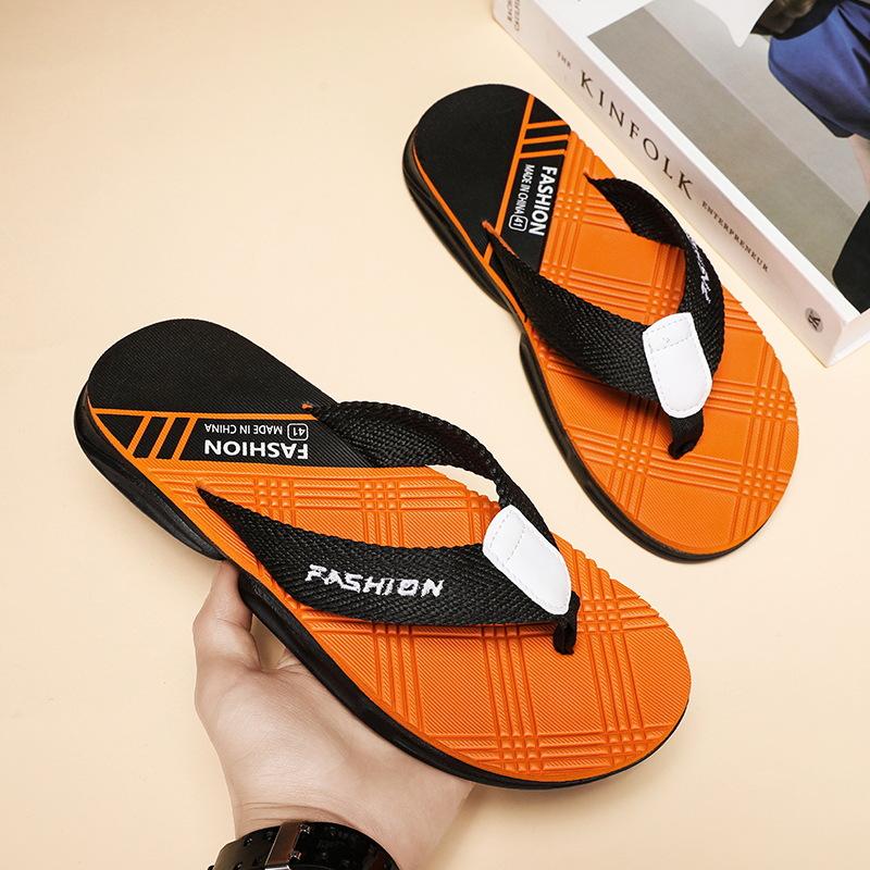 

Шлепанцы мужские корейская версия трендовые мужские летние шлепанцы на толстой подошве нескользящая уличная обувь шлепанцы с перемычкой крутые шлепанцы пляжная обувь на мягкой подошве 39