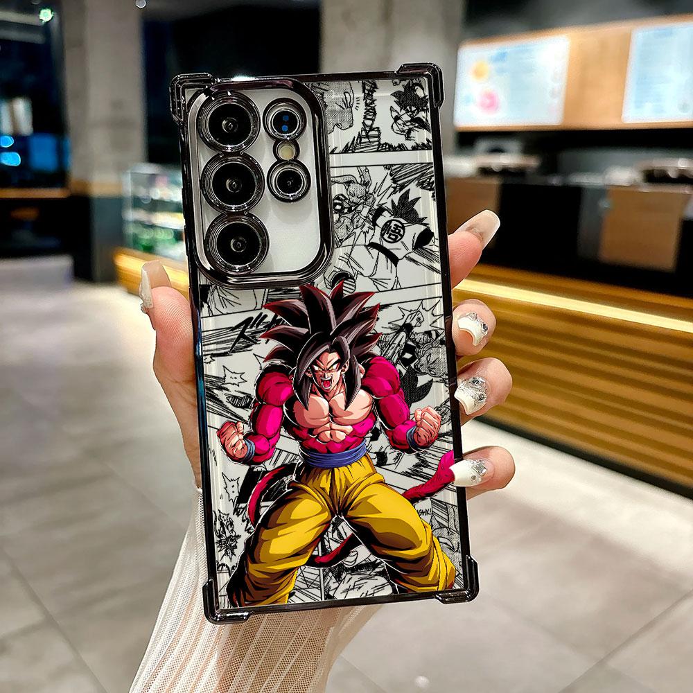 Dragon B-Ball Anime Super Saiyans For Galaxy S26 Ultra Phone Case For Samsung S26 S25 S24 S23 S21 Ultra S20 FE S25 Plus 5G Cover