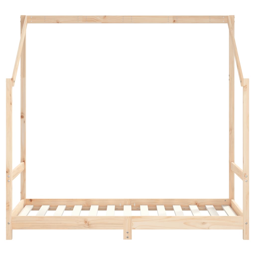 Vidaxl Rama Łóżka Dziecięcego, 2X(80X160) Cm, Lite Drewno Sosnowe