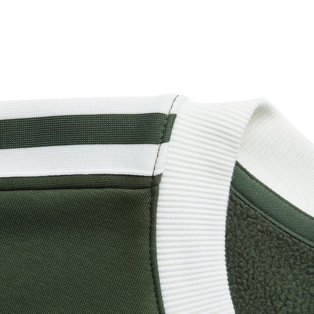 Li Ning Sports Lifestyle Series Antistatic Antibacterial Warm Comfortable Casual Fleece Loose Pullover Sweatshirt Unisex Sweatshirt AWDUB71-7