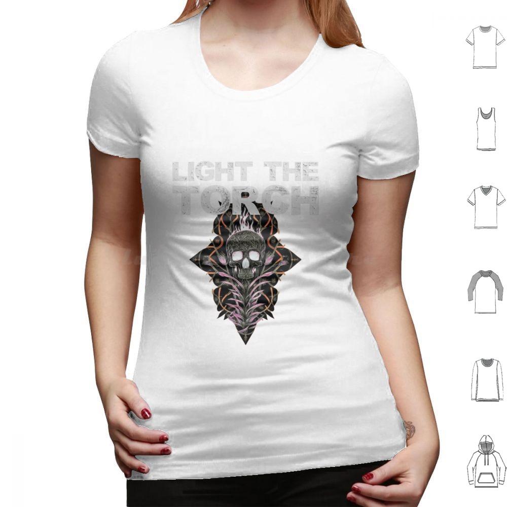 Metal Fan Art Light The Torch T Shirt 6xl Cotton Cool Tee Metal Metalband Light The Torch Metalcore Bandshirt Metalheads