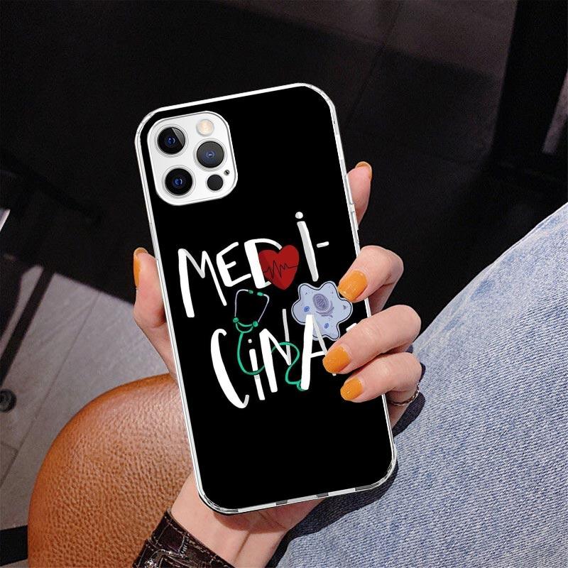 EMT EMS Medical Rescue Phone Case For iPhone 13 12 Mini 11 Pro Max XS XR X SE 7 8 Plus 5S 5 6S 6 Gift Print Cover Fundas