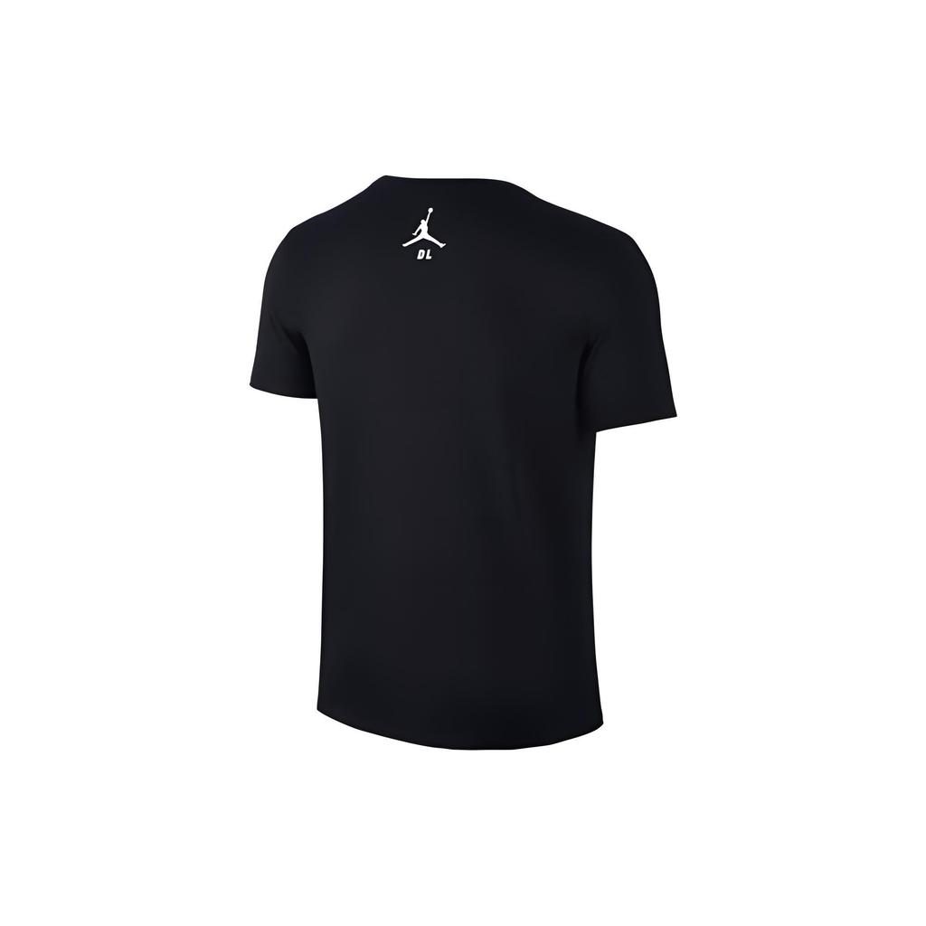 Jordan City Series Dalian Crew Neck Short Sleeve T-Shirt Unisex Tops Black 826474-010