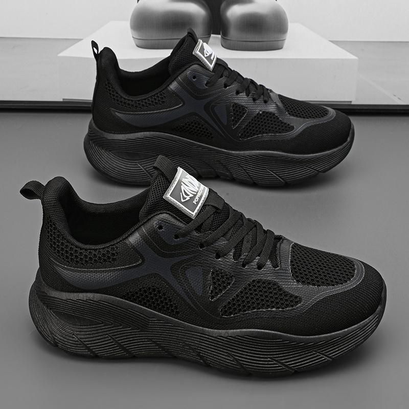 

Shoes Men s trendy shoes Summer breathable mesh running sports shoes Teen comfortable soft sole Leisure travel dad shoes 44