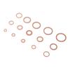 150Pcs Copper Washer Sealing Assortment Set Flat Adapter Sump Plug Crush Washer Oil Drain Plug Gasket Seal Assortment