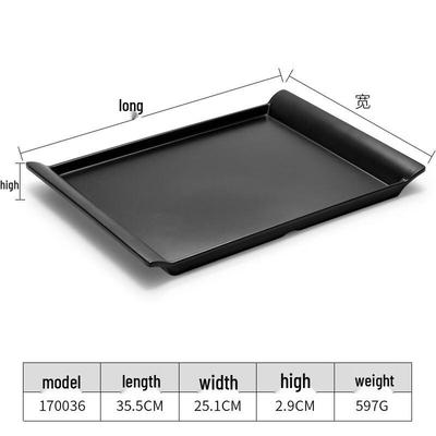 Bandeja Rectangular de Melamina para Servir Yicang