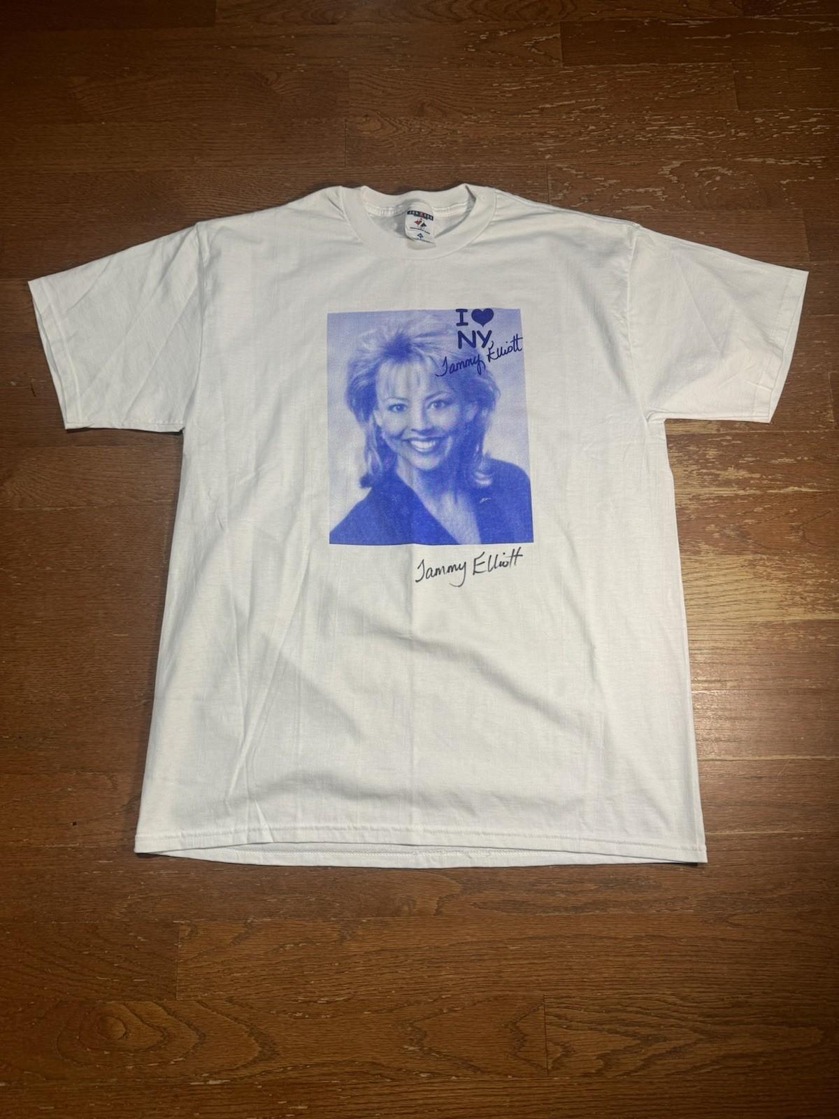 2000 I Love New York Jammy Elliot Graphic Tee XL