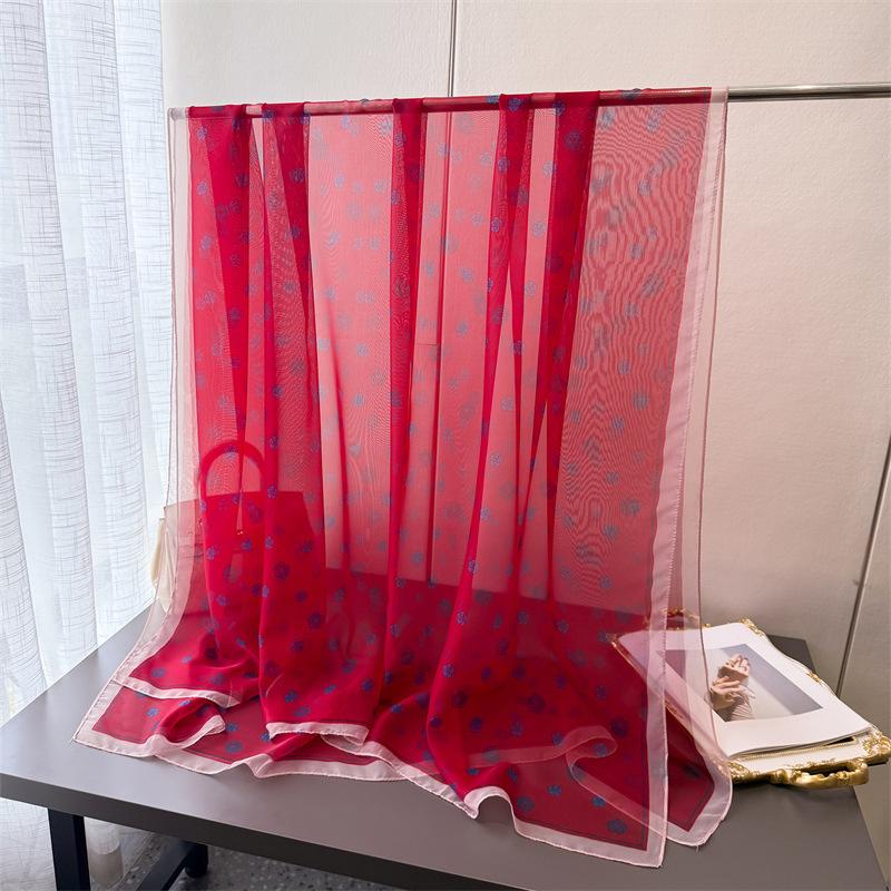 Damen Neue Mode Dünne Schals Damen Stola Hijab Wickeltuch Foulard Bandana Schal Reise Strand Sonnenschutzschal Kopftuch