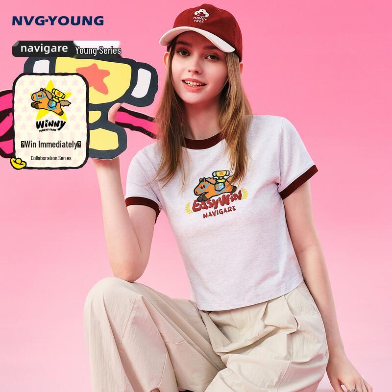 

Navigare x Pop Sunday Women s Printed Short Sleeve T-Shirt - Immediate Victory Series XL