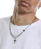 Cream Soda Lab Gothic Cross Bold Chain Necklace