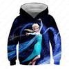 MINISO, Disney, Girl, Frozen, Sweatshirt, Anna, Elsa, Long Sleeve, Pullover, Autumn, Hoodie