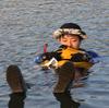 Bluestorm Inflatable Lifebuoy Water Black [with Sensor] BSJ-LR02