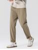 Lightweight, versatile, simple, tapered, and slightly elastic men's casual pants