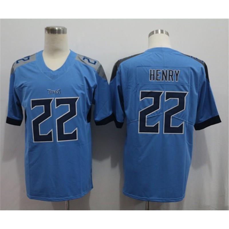 NFL Tennessee Titans Custom Embroidered Jersey Men Women Adult Sports Fan Apparel Lightweight Cotton Blend