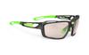 RUDYPROJECT Sportsonnenbrille für Straße und SINTRYX Eisgraphit Rahmen mit Impact X2 Photochromer Laserbrauner Linse Fahrräder, Radfahren, Marathons, Joggen,