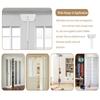 Bifold Door Lock Metal Lock Double Bifold Door Safe Lock Wardrobes Lock Accessory Suitable for Home Storage and Privacy