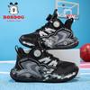 Bobodou Girls' Leather Waterproof Basketball Shoes - Soft Sole Sports Shoes for Primary School, 2025 Autumn/Winter Collection