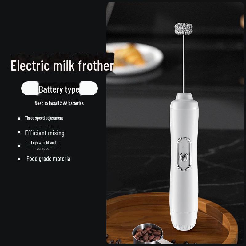 Electric Handheld Milk Frother and Coffee Stirrer