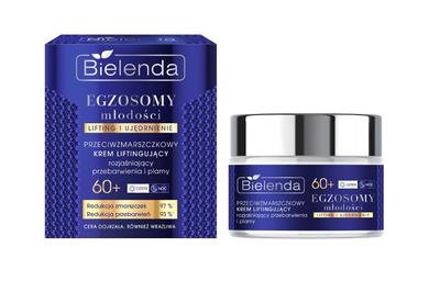 Bielenda Esosomi della Giovinezza Crema Lifting Antirughe, Schiarente Macchie e Discromie 60+ Per Giorno e Notte 50 Ml