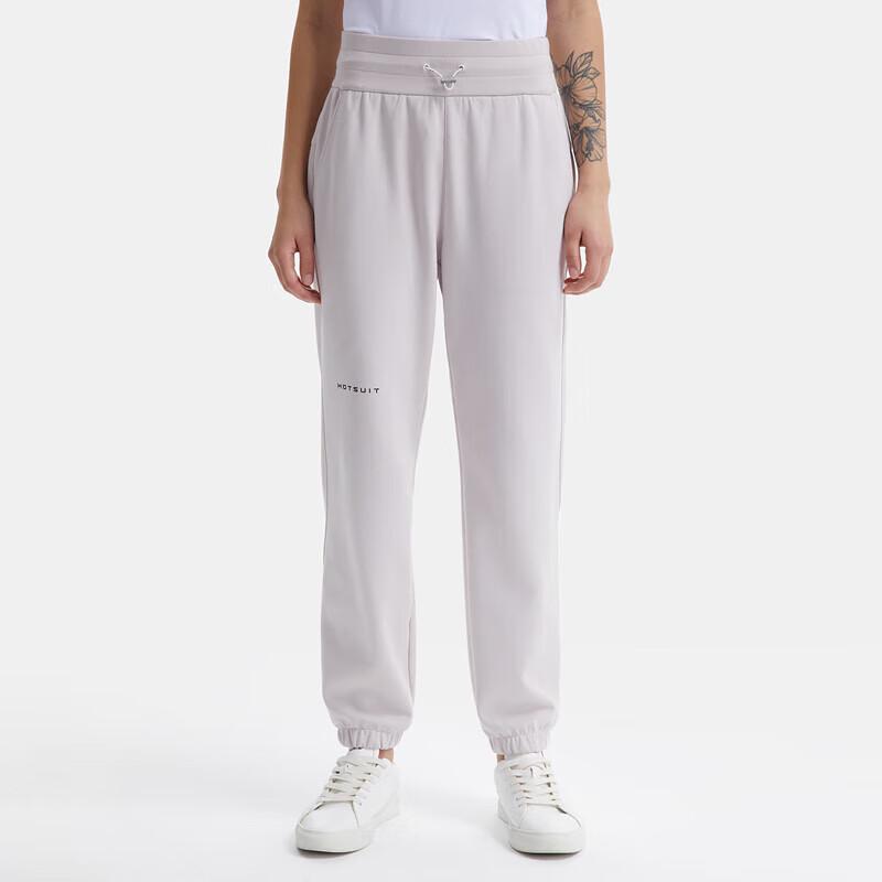 HOTSUIT Women s Relaxed Fit Fleece Sweatpants L