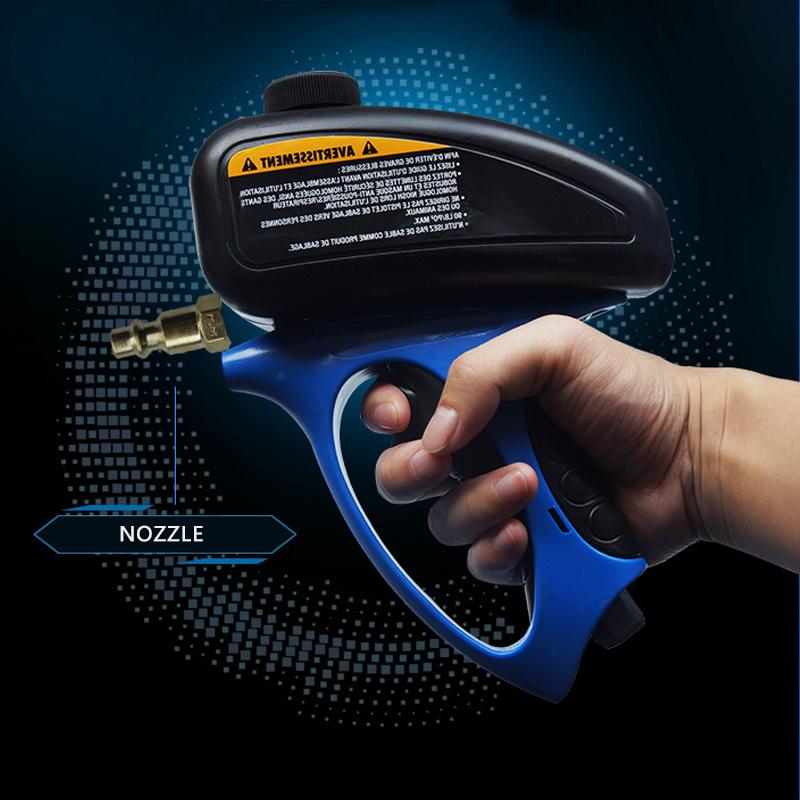 Anti-Rost-Sandstrahler, luftkomprimiertes Glas-Grabstein-Sandstrahlgerät mit kleiner Düse