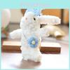 Cute Rabbit Plush Doll Stuffed Animal Keychain Bag Charm Gift For Girls Kids