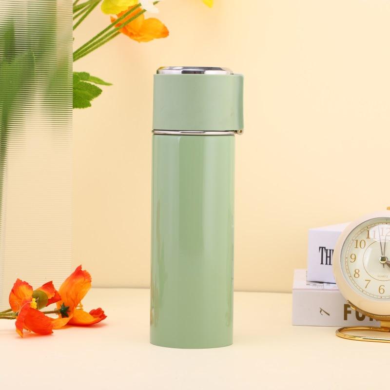 Water Bottle Thermos Cup Large Capacity Stainless Steel Water Cup Student Tea Water Cup Hand Cup
