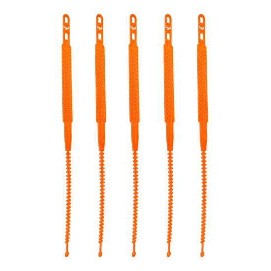 Universelle Schneeketten für SUV-Trucks Tragbare Notfall-Anti-Rutsch-PE-Kunststoff-Kabelbinder für schlammige eisige Straßen Schnellmontage Traktionshilfe für den Winter