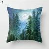Luxury Home Decor Pillow Cover Living Room Sofa Cushion Cover Mountain Forest Pattern Cushion Cover
