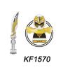 KF6144 ABS Plastic Bricks Power Building Blocks Character Figures Children Assembly Gift Toys