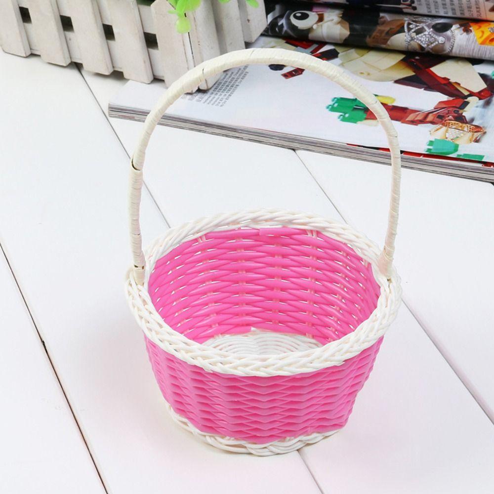 Beautiful Hand Made Storage Baskets Shopping Storage Hamper Basket For Plant Home Wedding