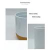 Frosted Ceramic Coffee Mug Cork Bottom Lead Free 400ml Milk Water Cup for Travel Hiking Outdoor Activity